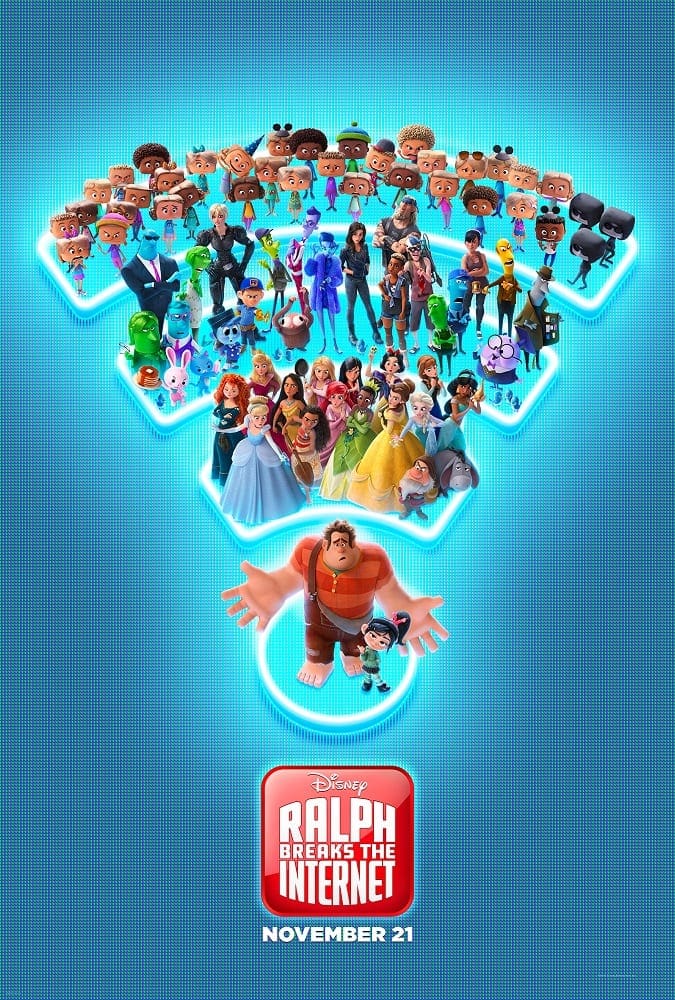 Ralph breaks the internet movie poster Ralph breaks the internet movie poster