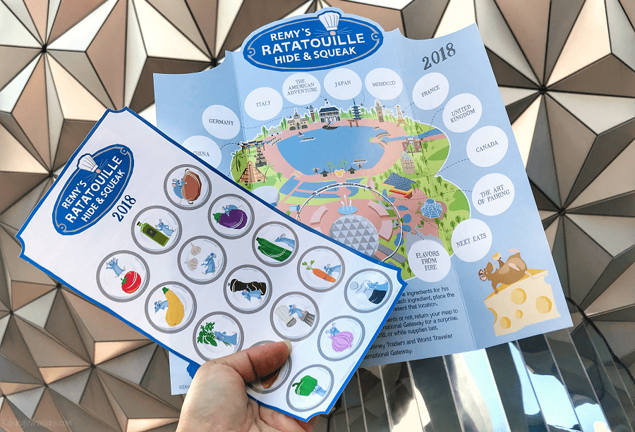 Remy's ratatouille hide and squeak scavenger hunt tips Remy's ratatouille hide and squeak scavenger hunt tips