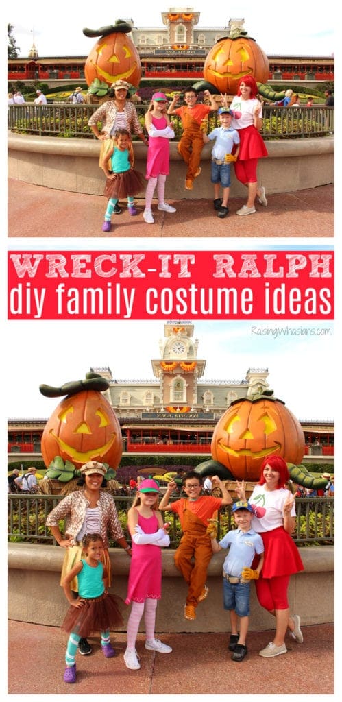 Wreck it Ralph family costumes