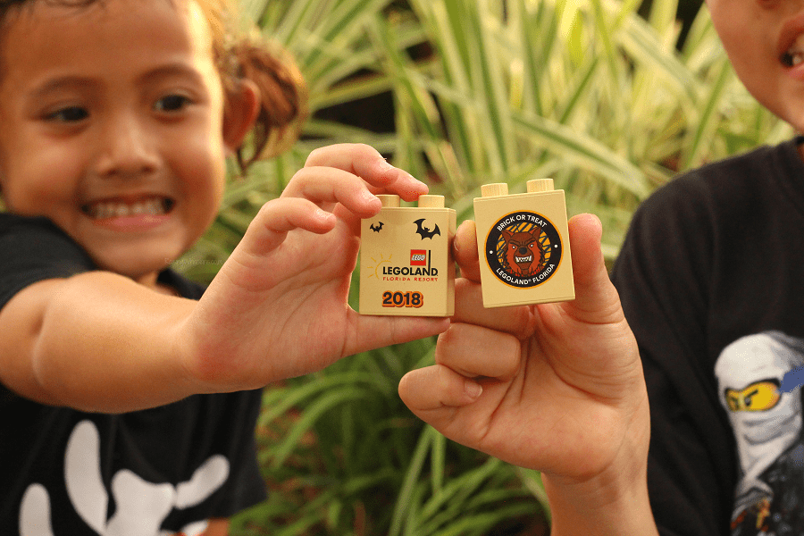 Brick or treat scavenger hunt prize