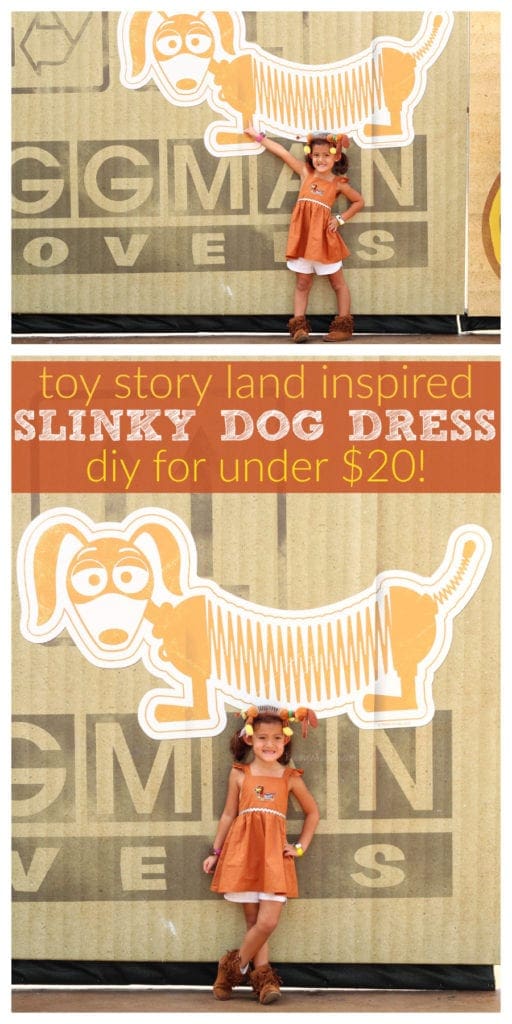 DIY toy story land dress DIY toy story land dress