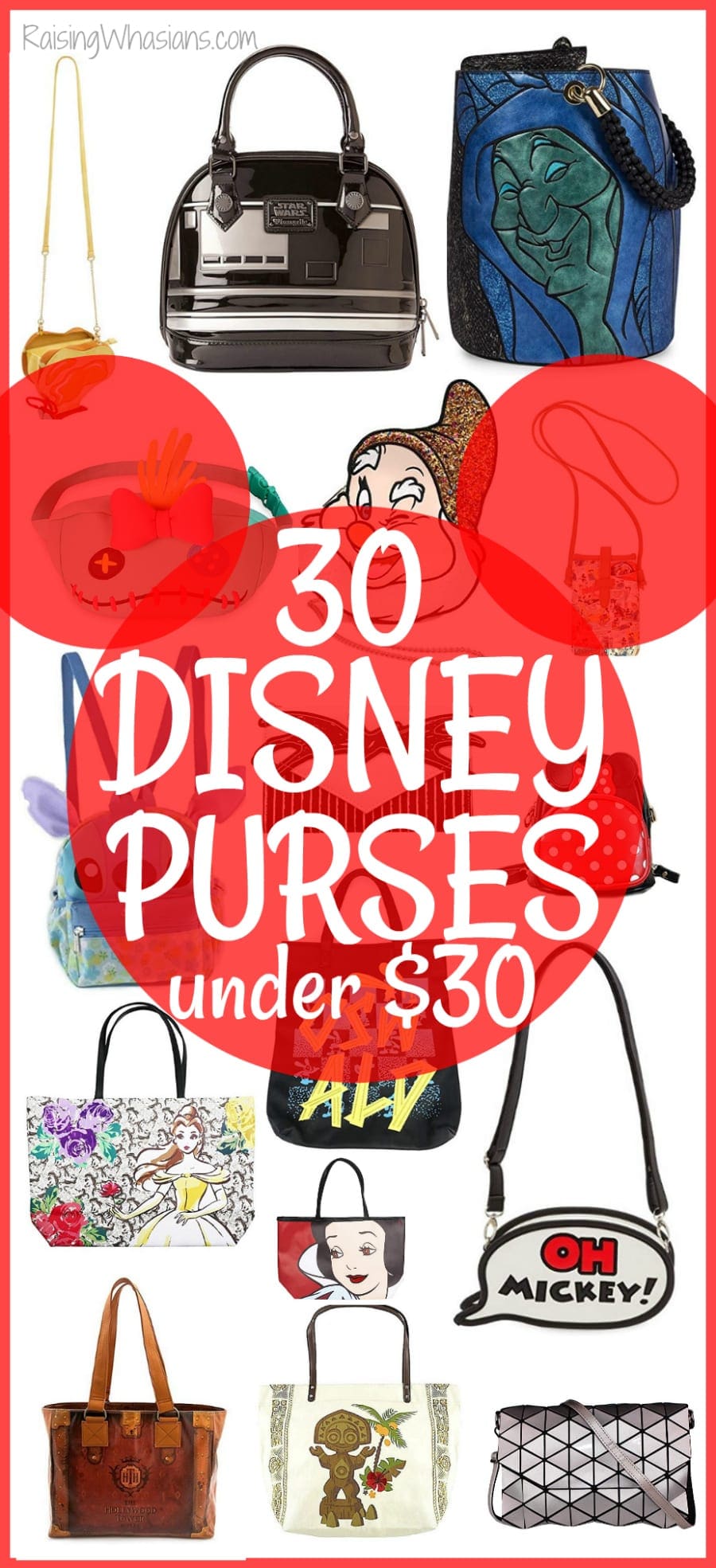 Disney purses under 30