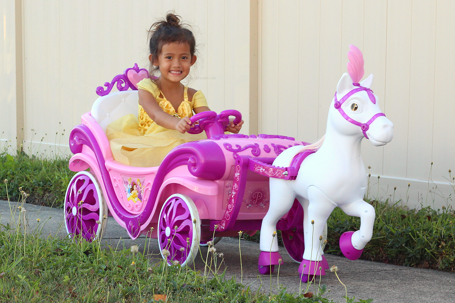 disney princess carriage with horse