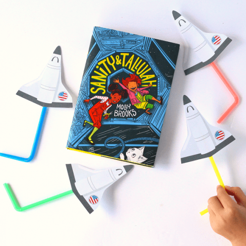 Easy straw rockets