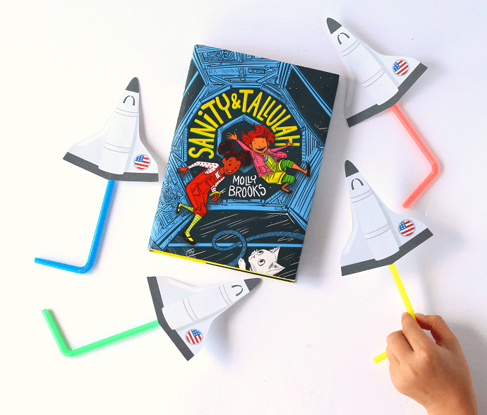 Easy straw rockets
