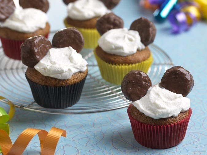 Healthy Mickey cupcakes Healthy Mickey cupcakes