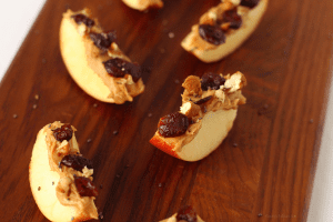 Kid-approved apple bites snack idea
