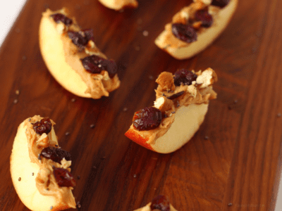 Kid-approved apple bites snack idea