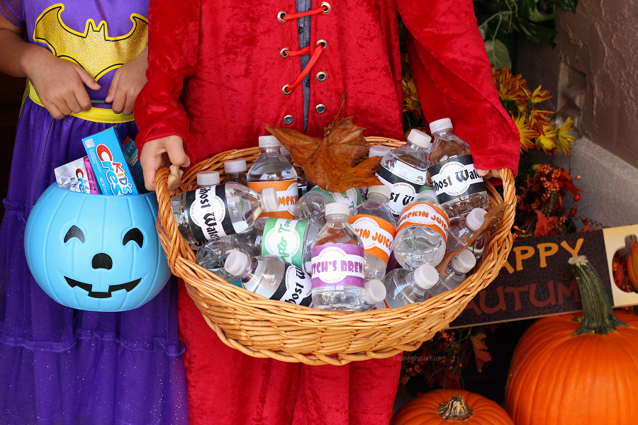 Last minute trick or treat idea