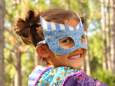 My daughter plays superheroes