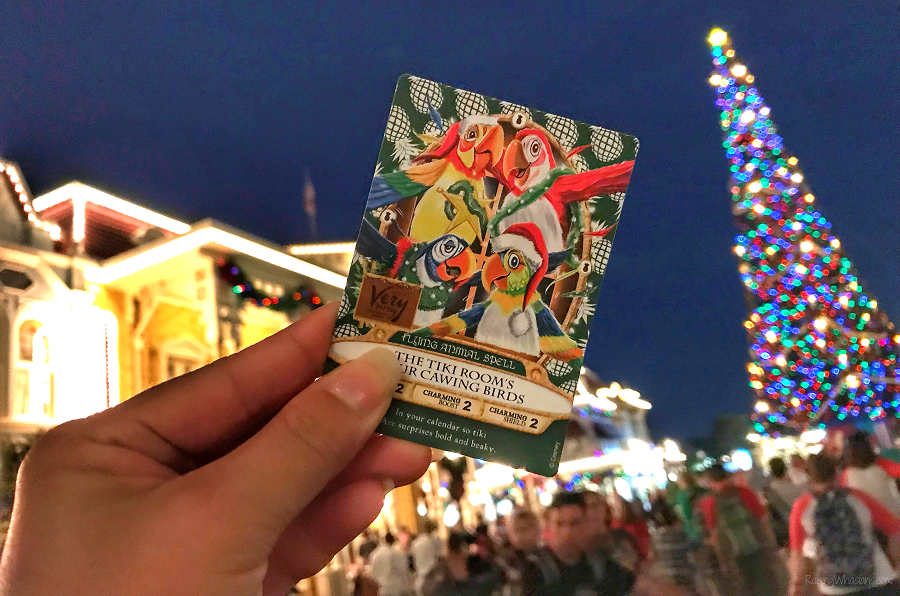 2018 very merry sorcerers of the magic kingdom card 2018 very merry sorcerers of the magic kingdom card