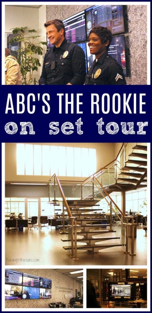 ABC the rookie on set tour ABC the rookie on set tour