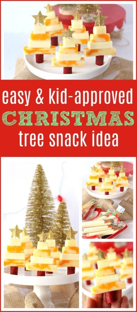 Christmas tree snack for kids