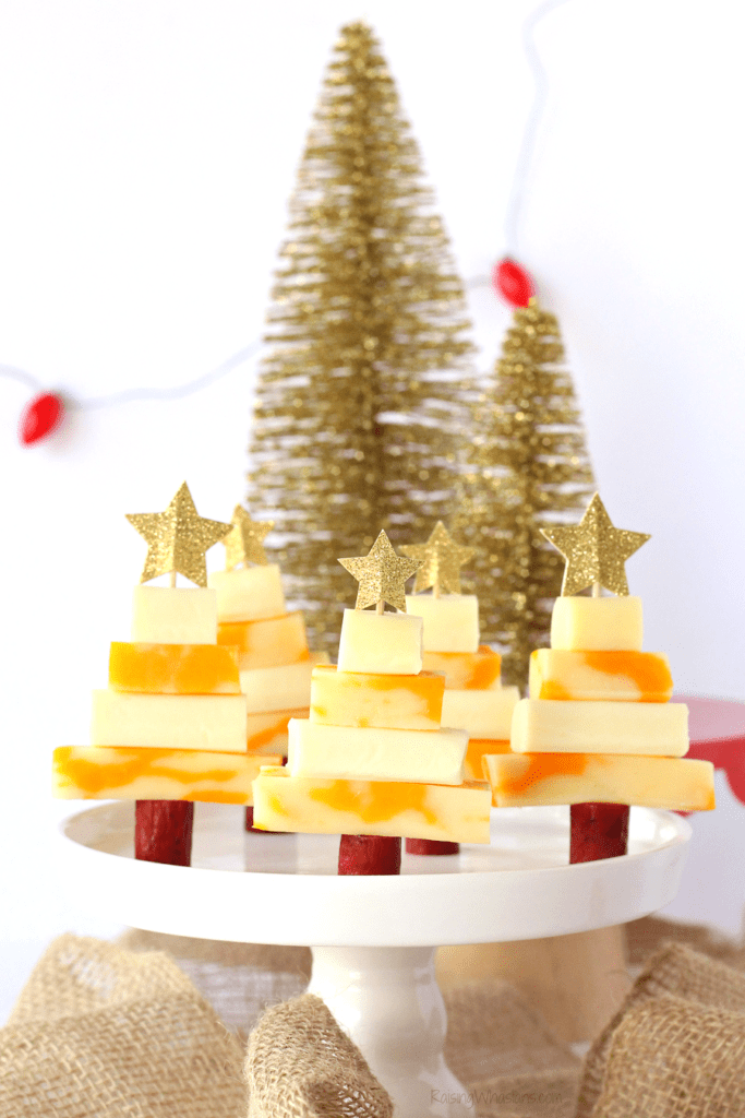 Easy Cheesy Christmas Tree Shaped Appetizers - Christmas ...