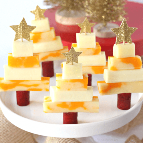 Edible Christmas tree for kids