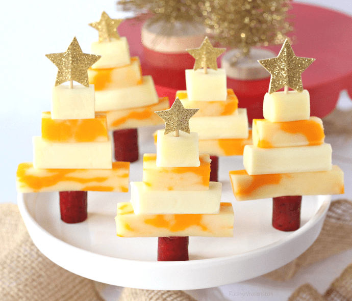 Edible Christmas tree for kids