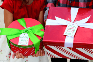 Free Christmas cookie tags
