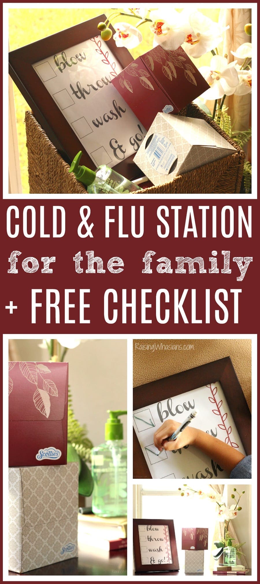 Free cold and flu checklist