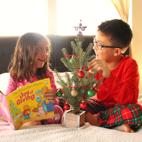 Joy of giving Christmas tree