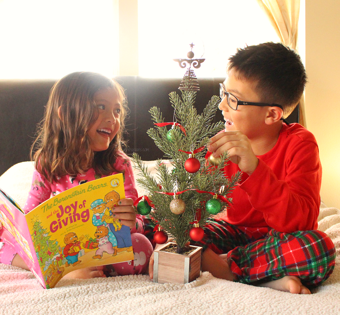 Joy of giving Christmas tree