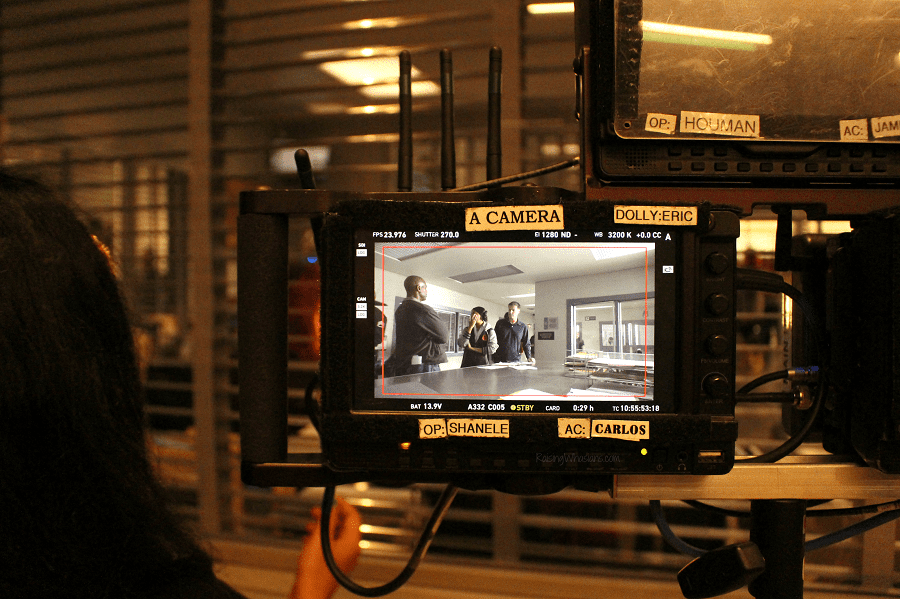 On set the rookie On set the rookie