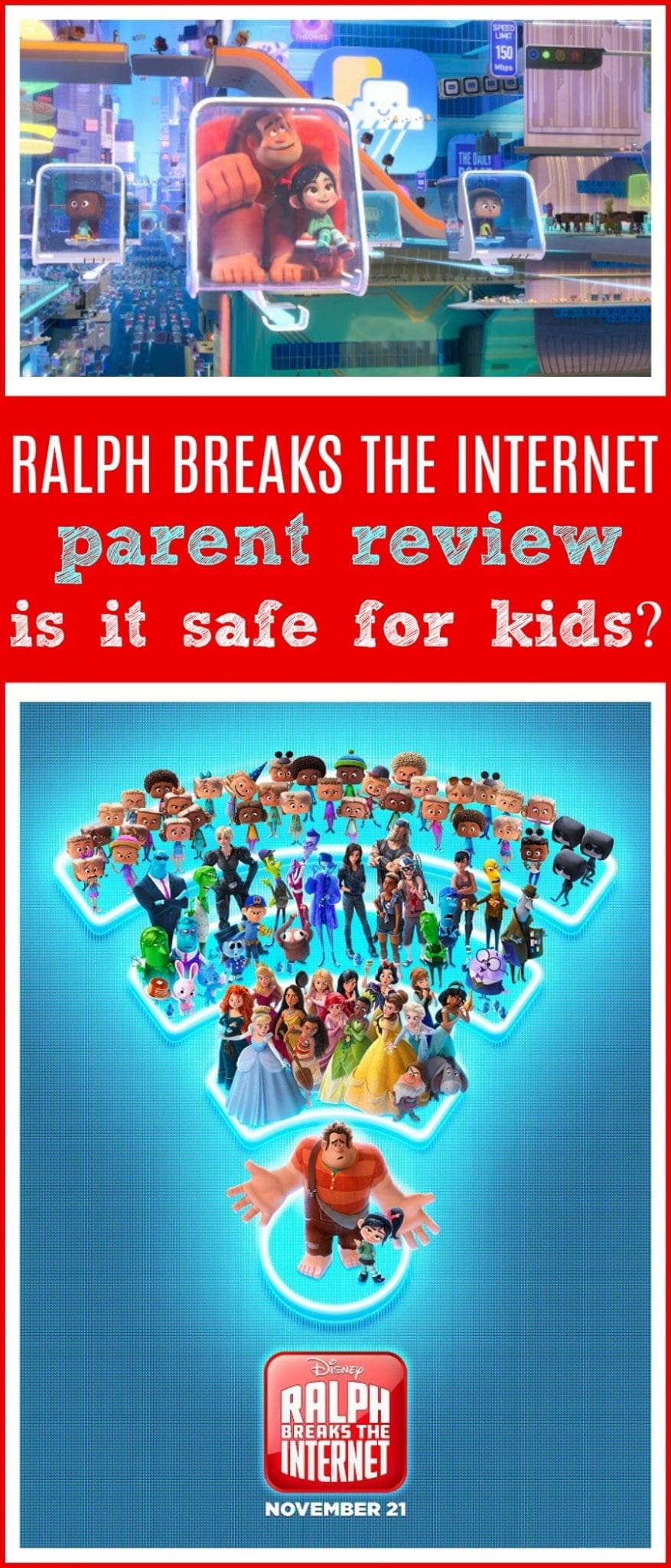 Ralph breaks the internet review for kids Ralph breaks the internet review for kids