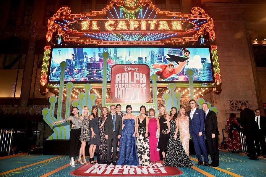 Ralph breaks the internet world premiere photos Ralph breaks the internet world premiere photos