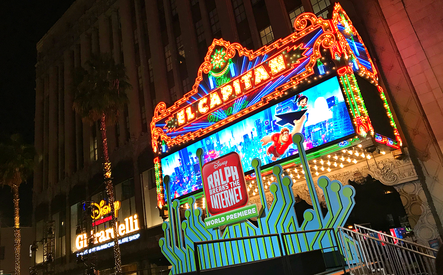 Ralph breaks the internet world premiere