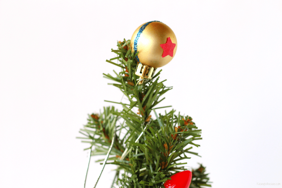 Pixar ball tree topper