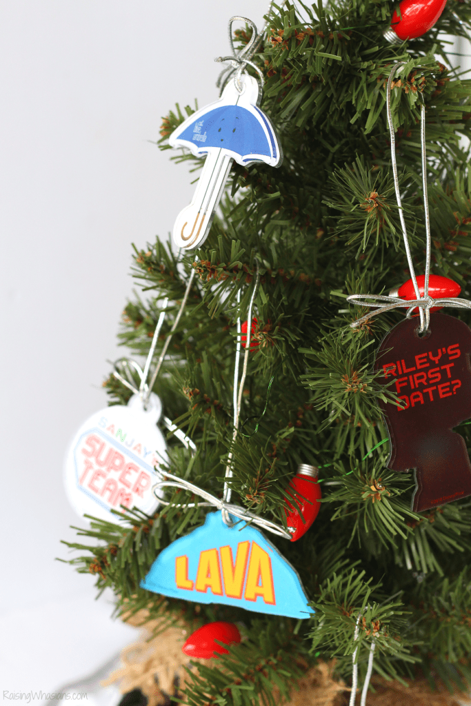 Pixar Christmas ornaments