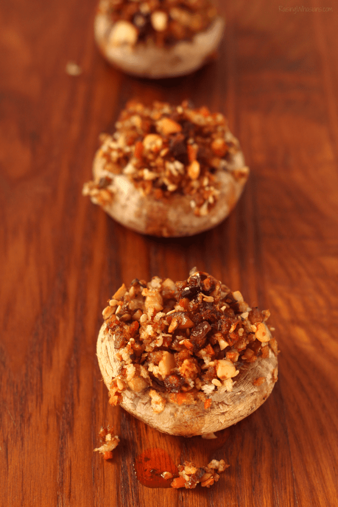 Vegan Asian stuffed mushrooms Vegan Asian stuffed mushrooms