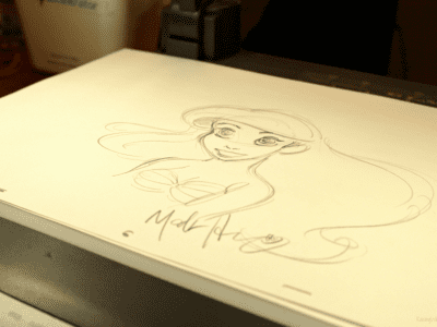 Disney animator Mark Henn