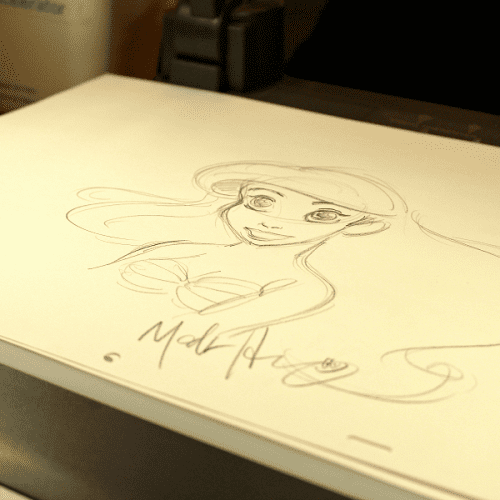 Disney animator Mark Henn