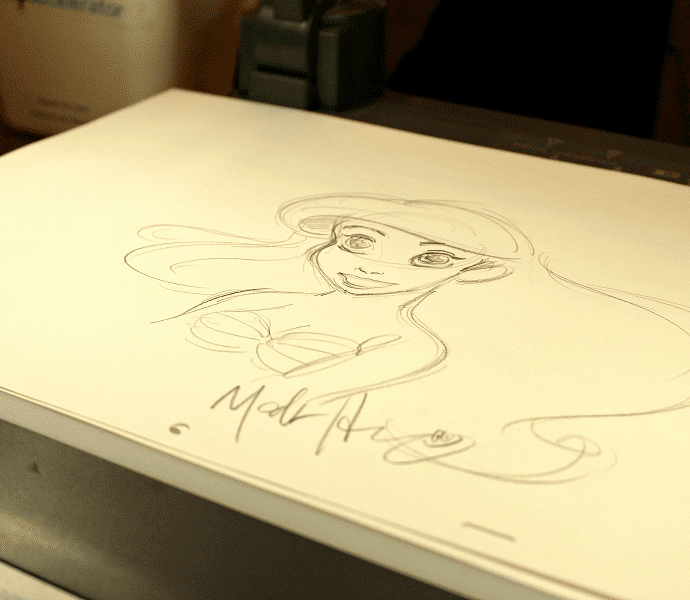 Disney animator Mark Henn