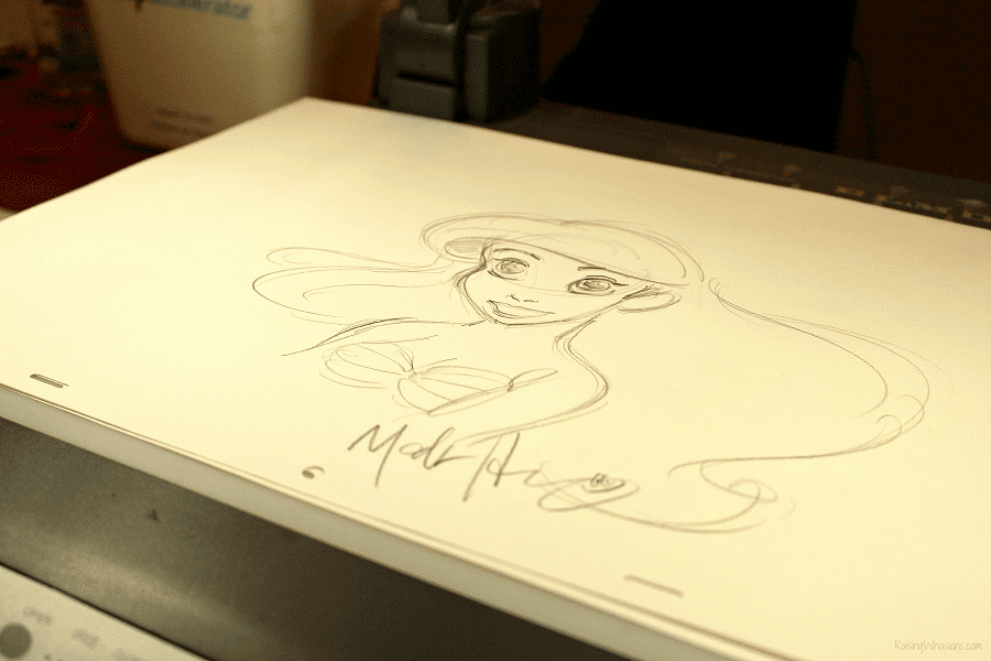 Disney animator Mark Henn Disney animator Mark Henn