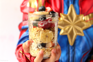 Healthy captain marvel recipes for kids