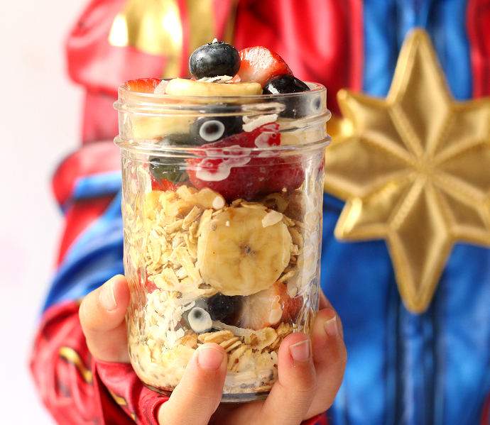Healthy captain marvel recipes for kids