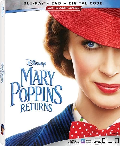 Mary Poppins returns blu-ray bonus features