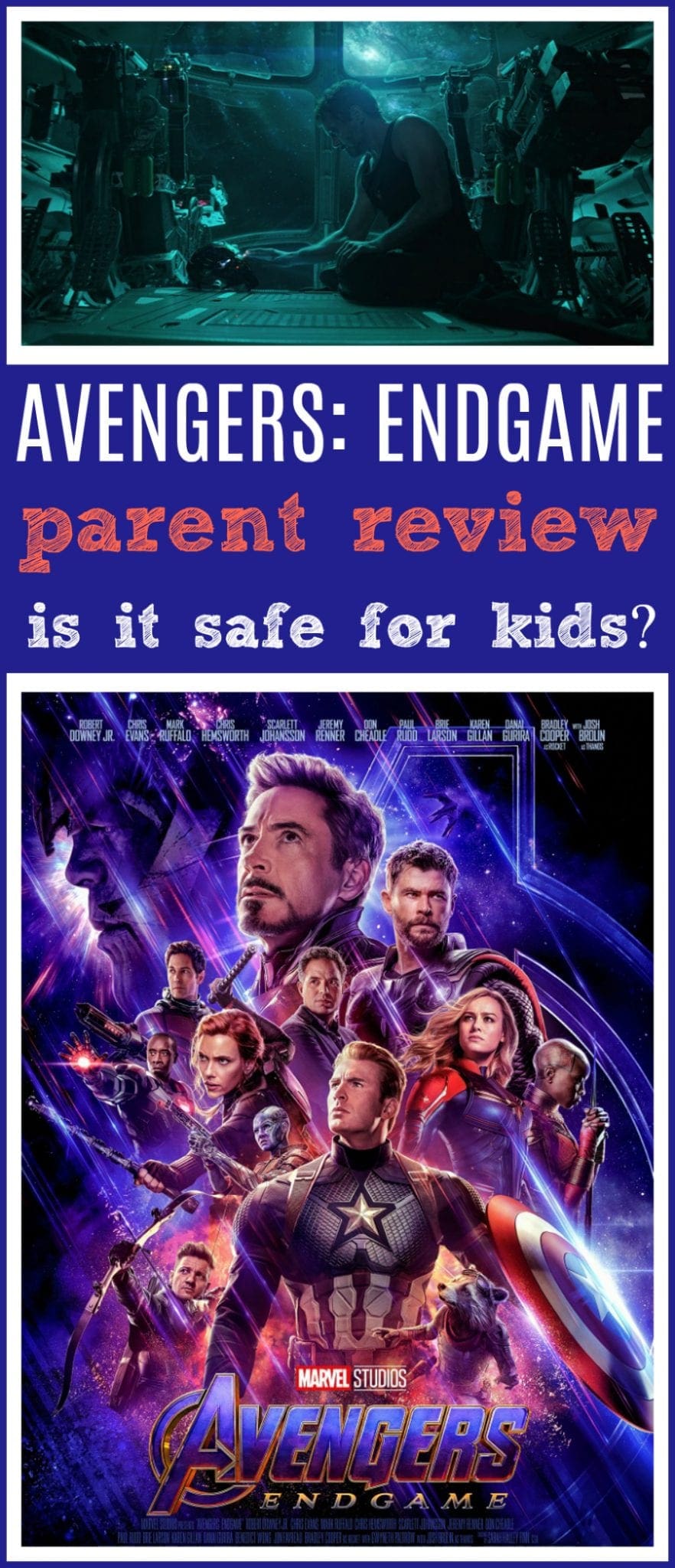 Avengers endgame movie review for families