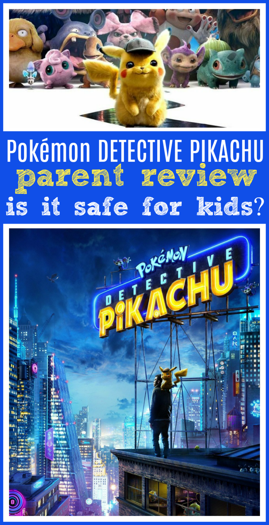 Pokémon detective pikachu parent movie review