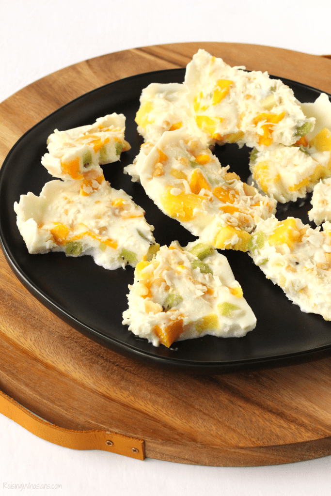 Easy yogurt bark for kids