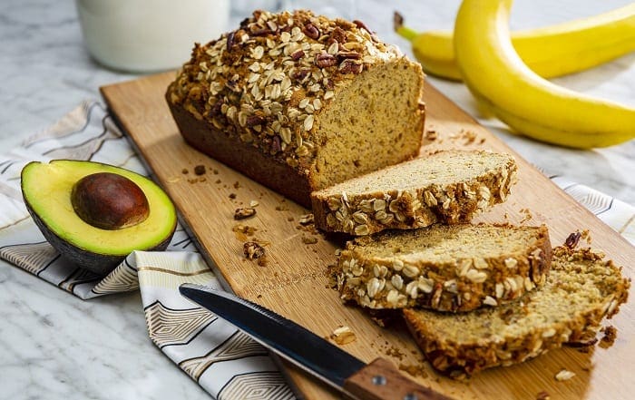 Healthy banana bread recipe
