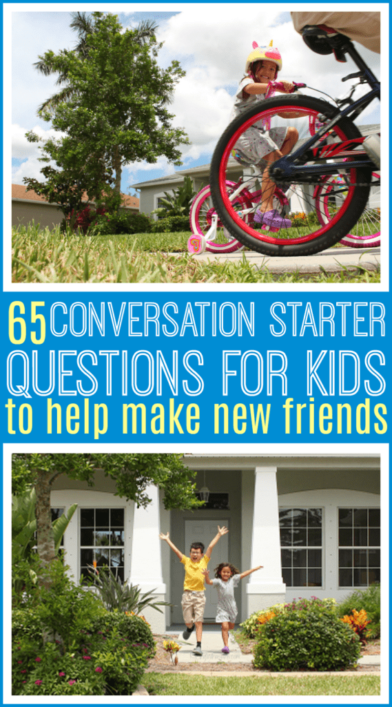 Kid conversation starters