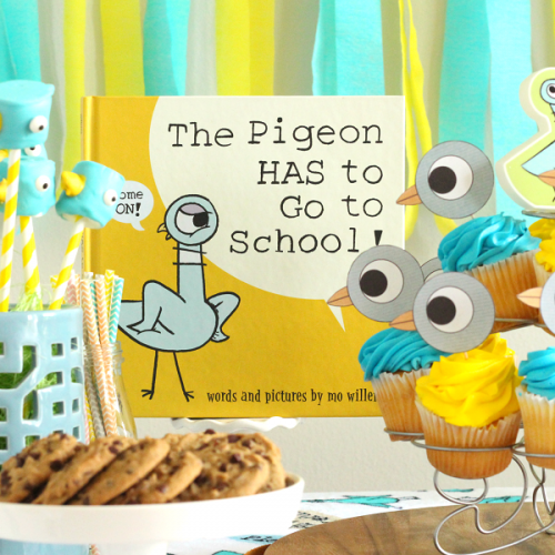 Mo Willems pigeon party ideas