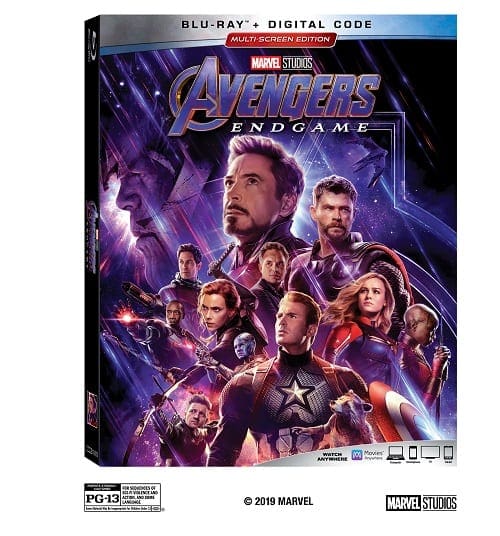 Avengers endgame blu-ray release
