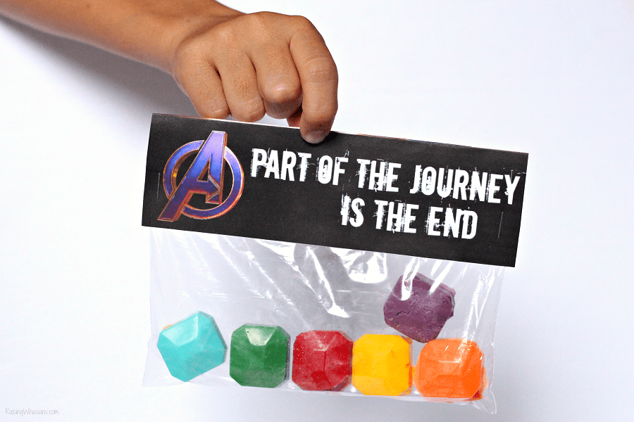 Avengers endgame party favor ideas