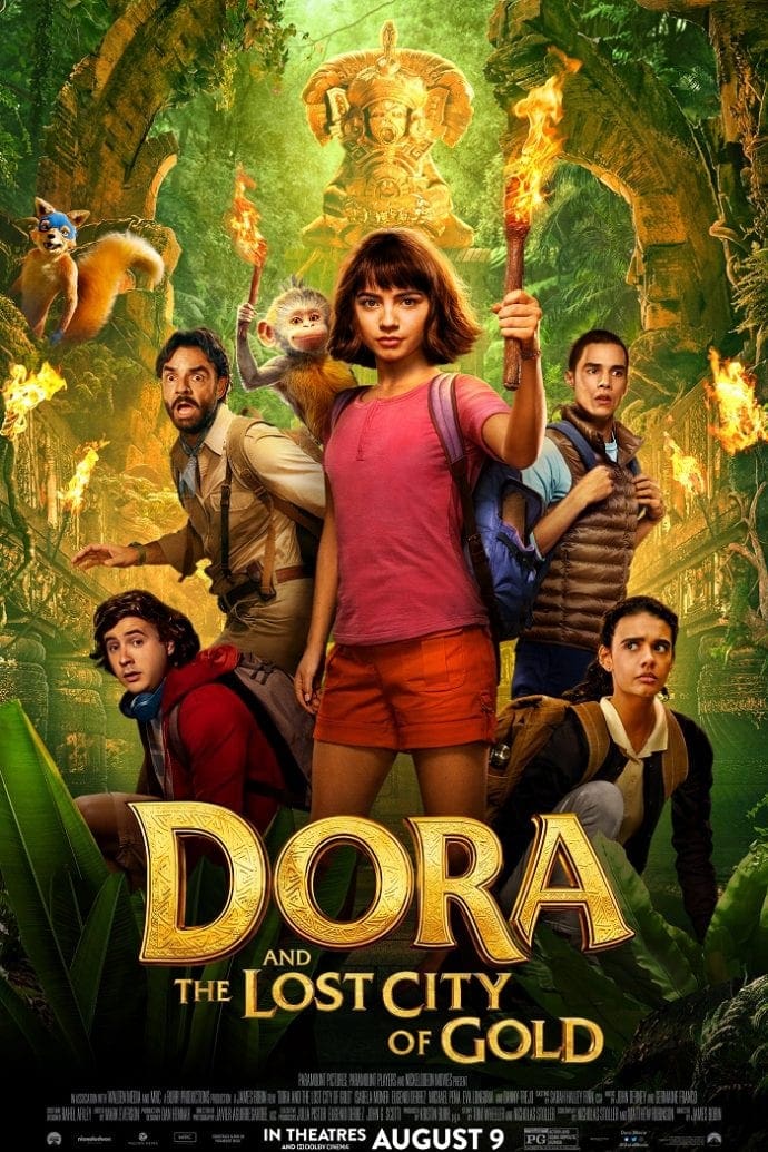 Dora and the lost city of gold movie review safe for kids
