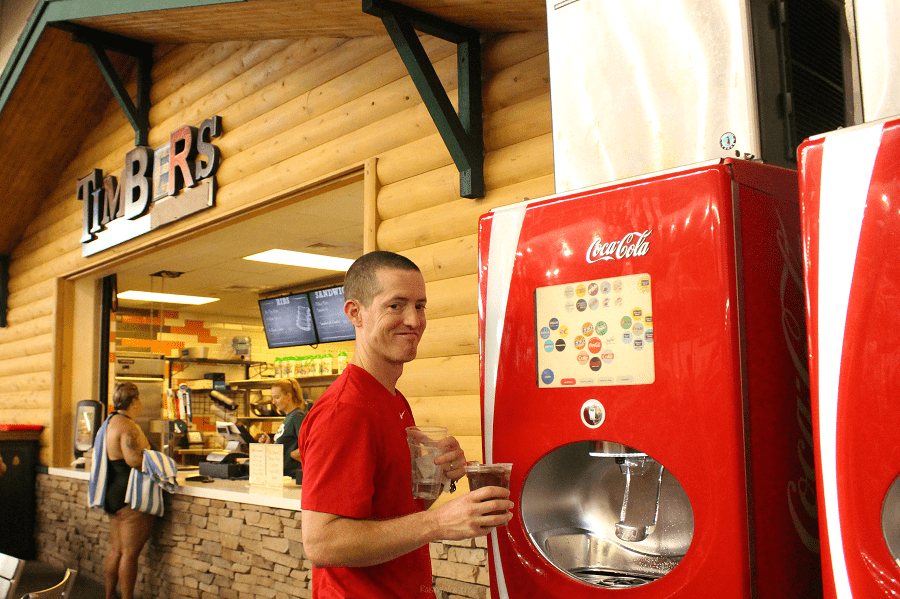Great wolf lodge coke machines