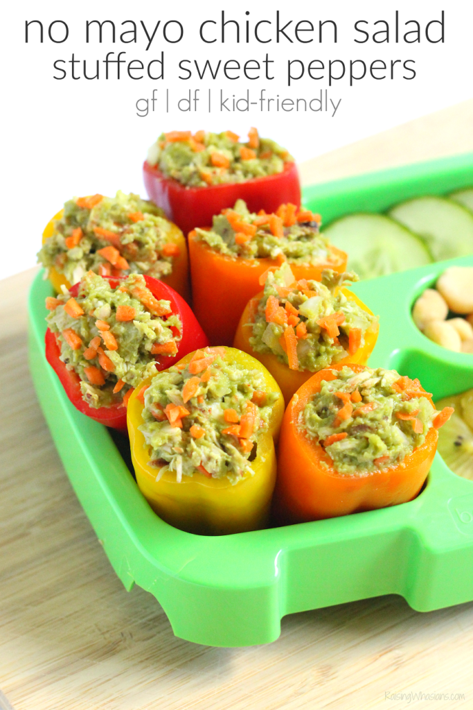 Mayo free chicken salad for kids