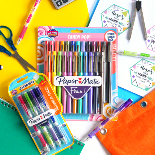 Paper mate and box tops for education